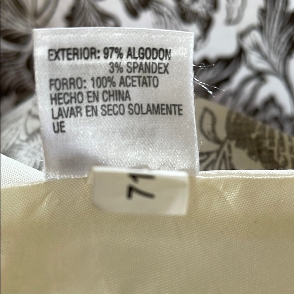 Antonio Melani Floral Black and White Women's Dress, size 4 - Picture 11 of 12